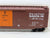 N Scale Micro-Trains MTL 32050/2 SFRB Santa Fe 50' Plug Door Box Car #6160