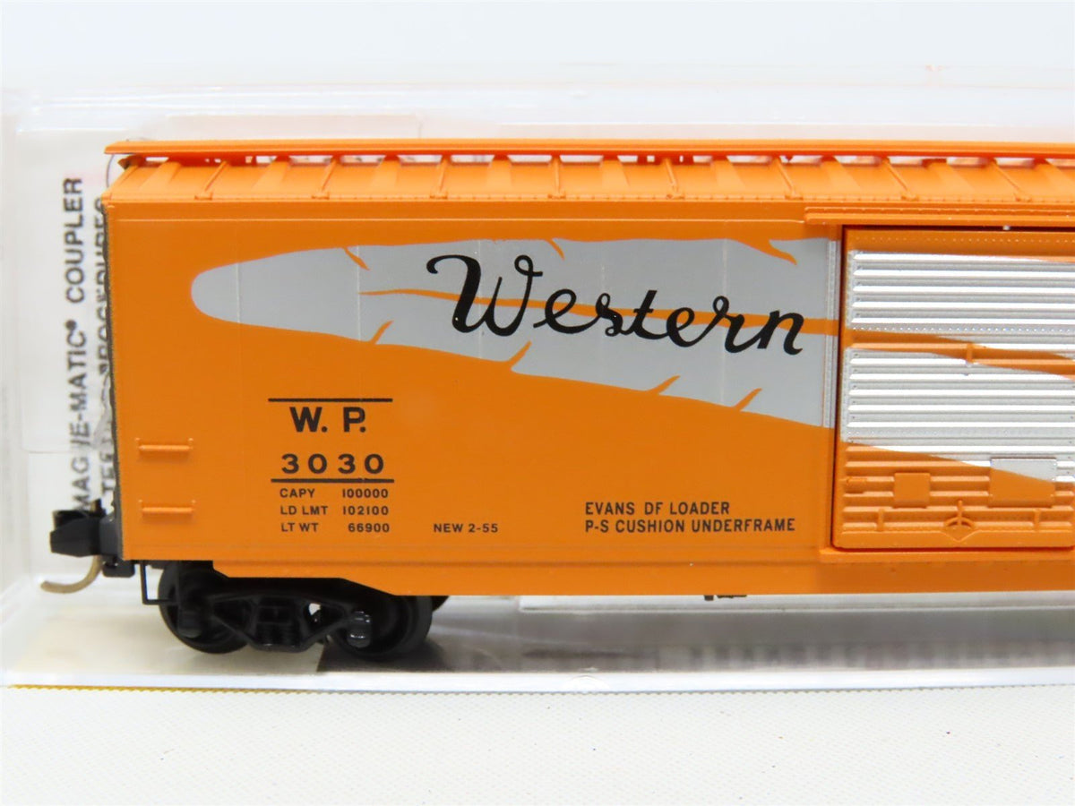 N Scale Micro-Trains MTL 31290 WP Western Pacific 50&#39; Single Door Box Car #3030