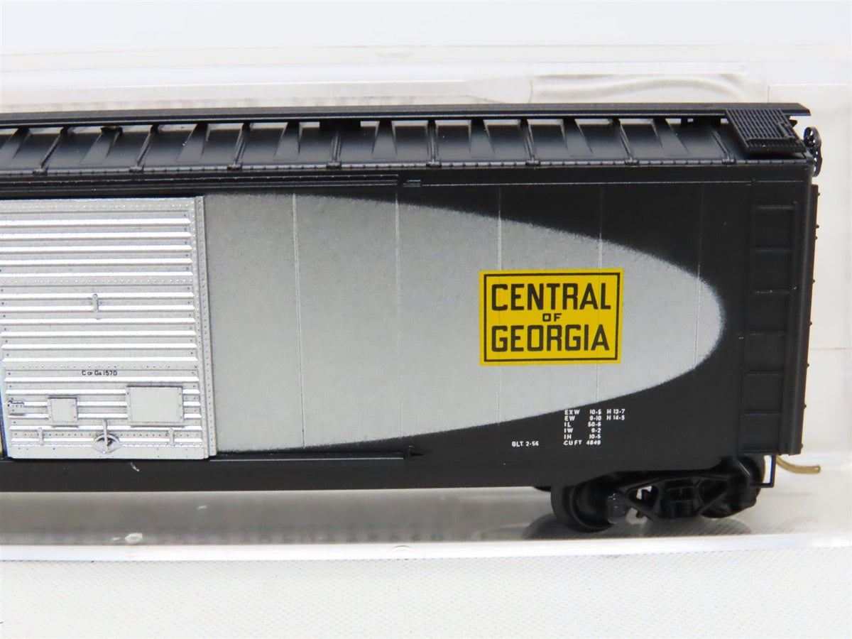 N Scale Micro-Trains MTL 31280 CG Central of Georgia 50&#39; Box Car #1570