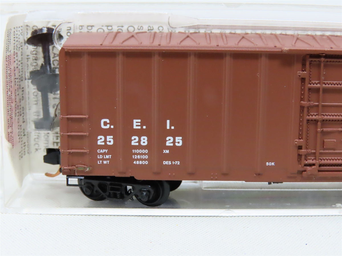 N Micro-Trains MTL 27030 C&amp;EI Chicago &amp; Eastern Illinois 50&#39; Box Car #252825