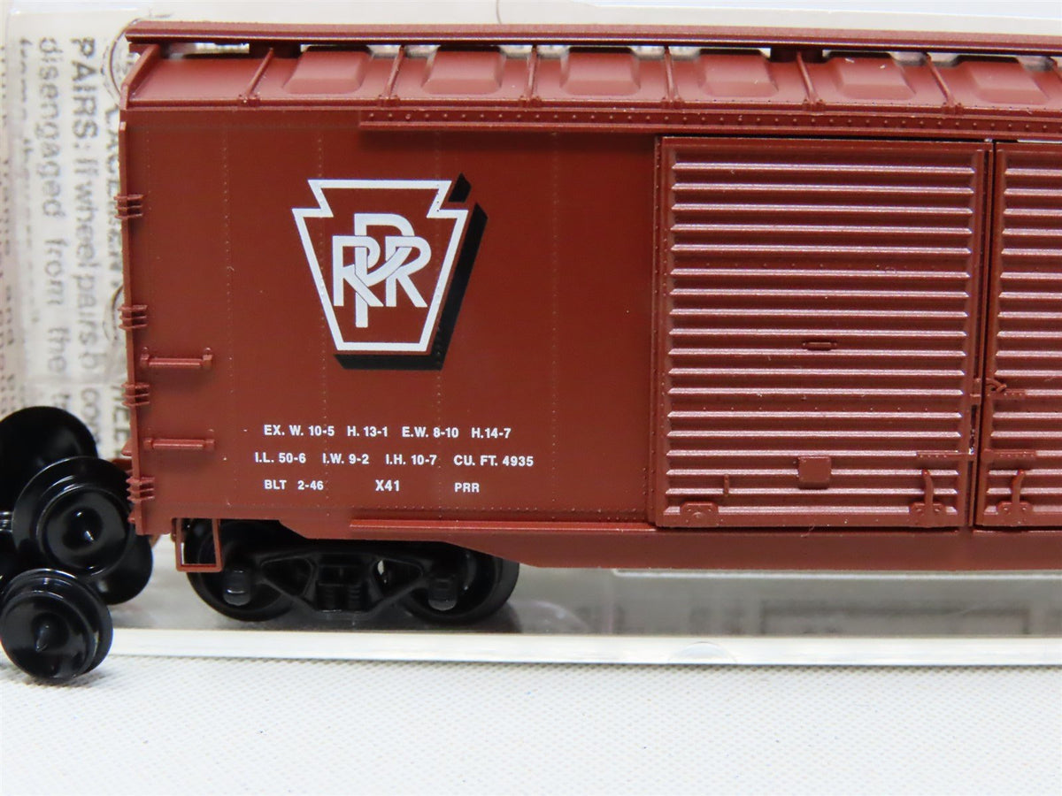 N Scale Micro-Trains MTL 78010 PRR Pennsylvania Railroad 50&#39; Auto Box Car #81906