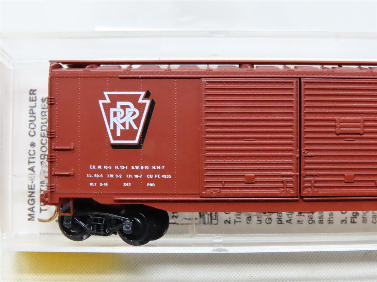 N Scale Micro-Trains MTL 78010 PRR Pennsylvania 50&#39; Double Door Box Car #82023