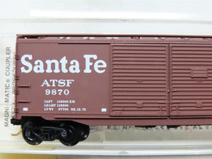 N Micro-Trains MTL 78060 ATSF Santa Fe 50' Double Door Automobile Box Car #9870