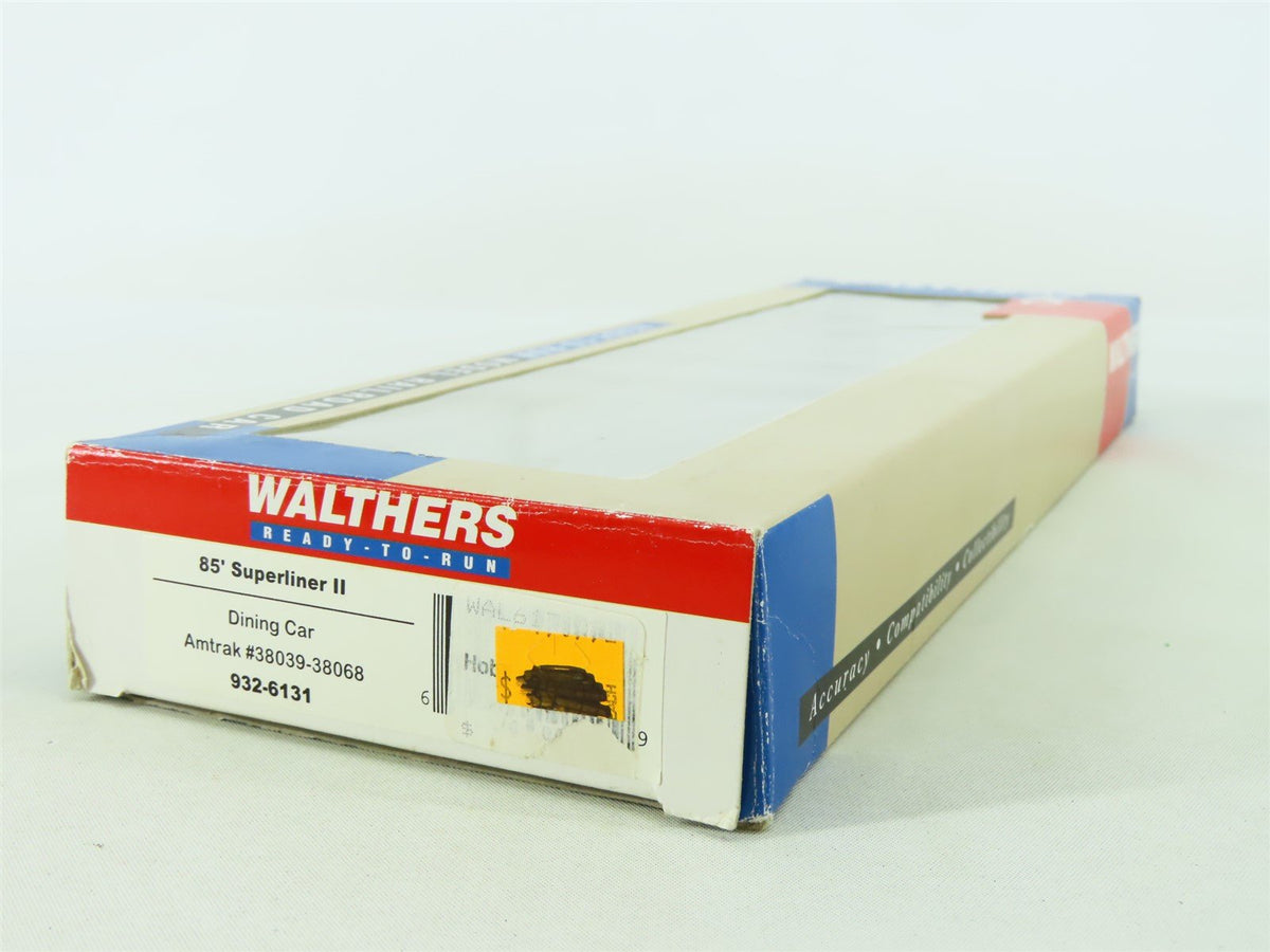 HO Scale Walthers #932-6131 AMTK Amtrak 85&#39; Superliner II Diner Passenger