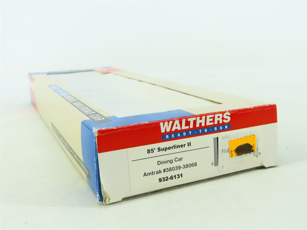 HO Scale Walthers #932-6131 AMTK Amtrak 85&#39; Superliner II Diner Passenger