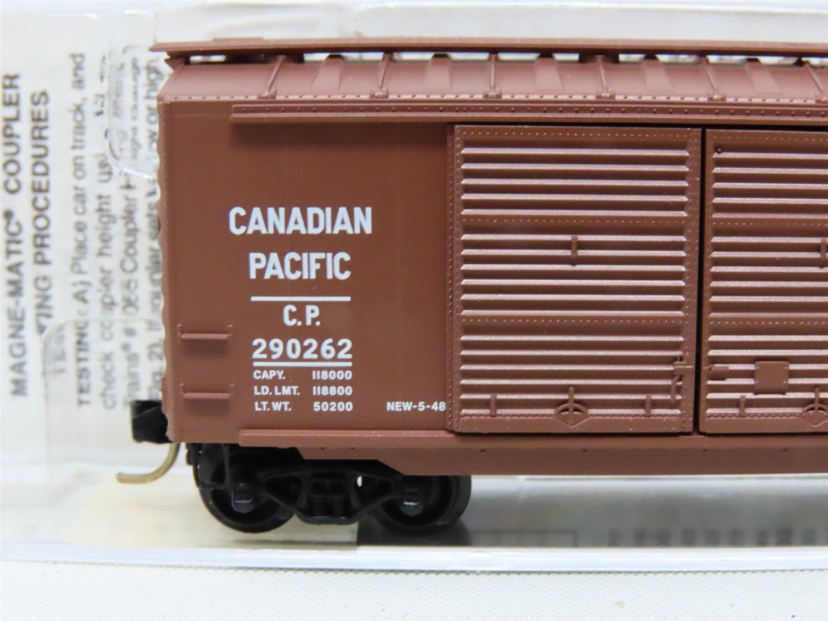 N Micro-Trains MTL 23140 CP Canadian Pacific 40&#39; Double Door Box Car #290262