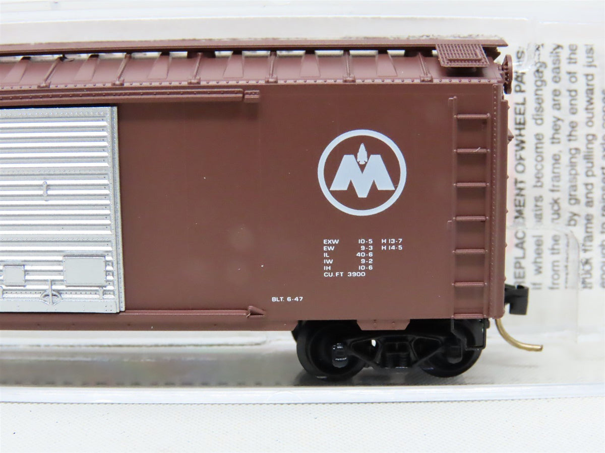 N Scale Micro-Trains MTL 20770 MON Monon 40&#39; Single Door Box Car #1238