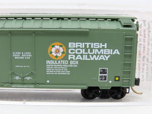 N Scale Micro-Trains MTL 21230 BCOL British Columbia 40' Plug Door Box Car #8004