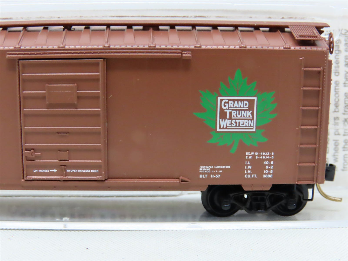 N Scale Micro-Trains MTL 20010 GTW Grand Trunk Western 40&#39; Box Car #516771