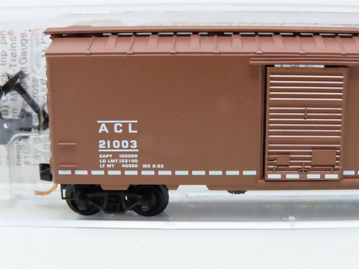 N Scale Micro-Trains MTL 20636 ACL Atlantic Coast Line 40&#39; Box Car #21003