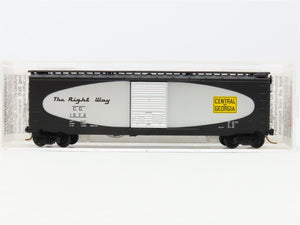 N Scale Micro-Trains MTL 31280 CG Central of Georgia 50' Box Car #1572