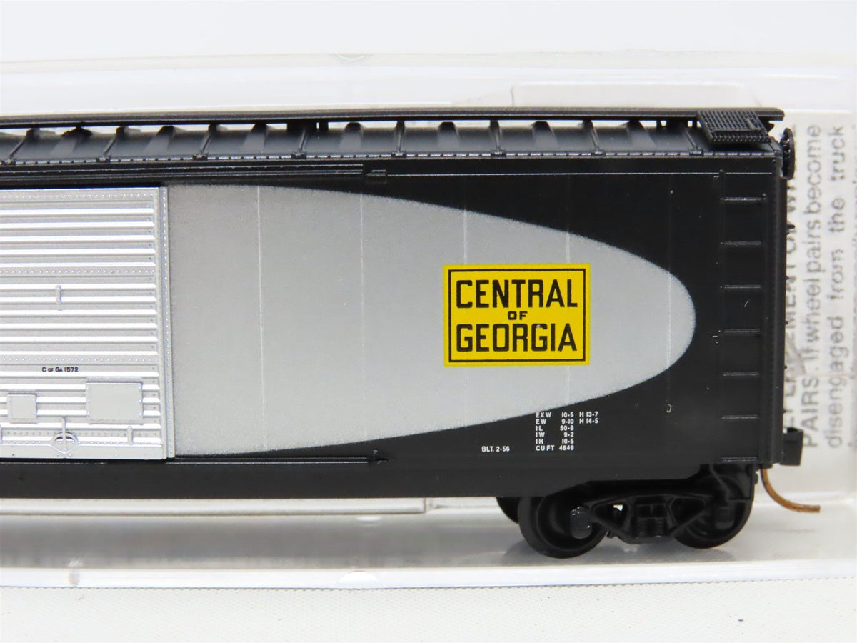 N Scale Micro-Trains MTL 31280 CG Central of Georgia 50&#39; Box Car #1572