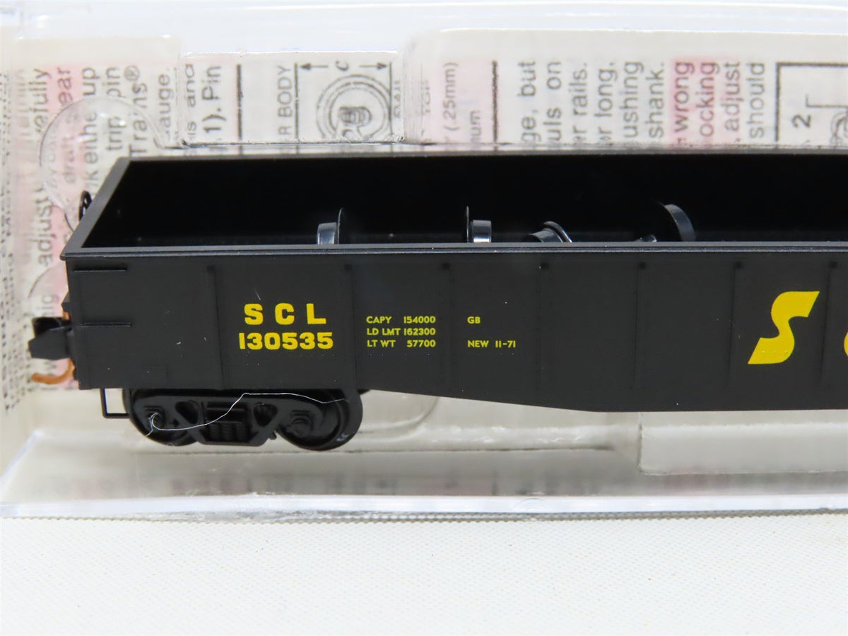 N Scale Micro-Trains MTL 105040 SCL Seaboard Coast Line 50&#39; Gondola #130535
