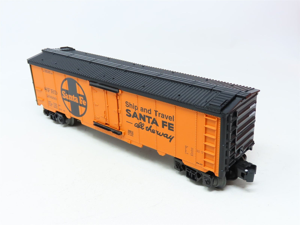 O Gauge 3-Rail Lionel 6-29812 SFRD Santa Fe &quot;Hot Box&quot; Reefer #20699 w/Sound