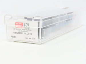 N Scale Micro-Trains MTL 46050 WP Western Pacific 50' Drop Ends Gondola #6610
