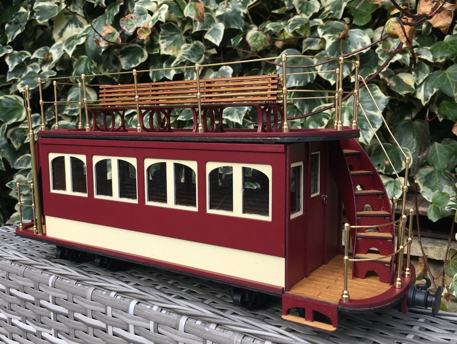 SM32 Gauge 1:19 Timpdon Craftsman Kit Steam Tram Double-Decker Passenger Coach