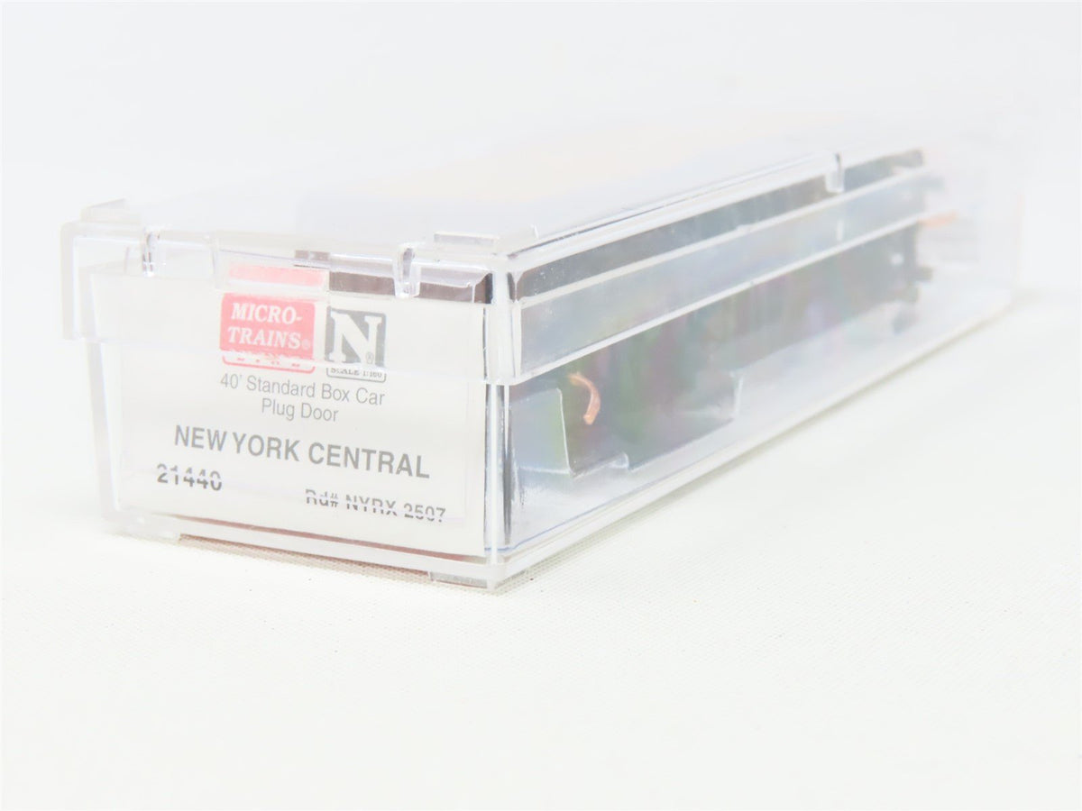 N Micro-Trains MTL 21440 NYRX New York Central &quot;Early Bird&quot; 40&#39; Box Car #2507