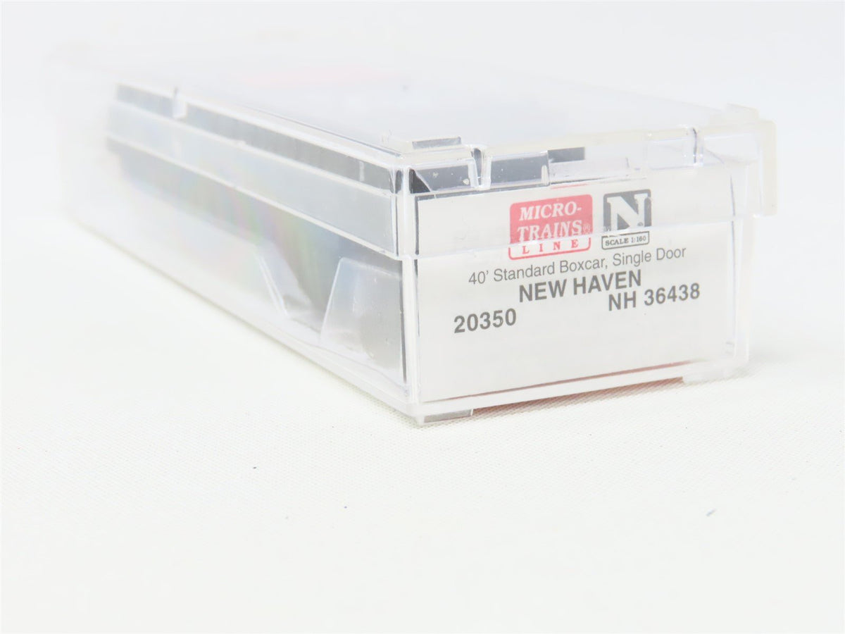 N Scale Micro-Trains MTL 20350 NH New Haven 40&#39; Standard Box Car #36438