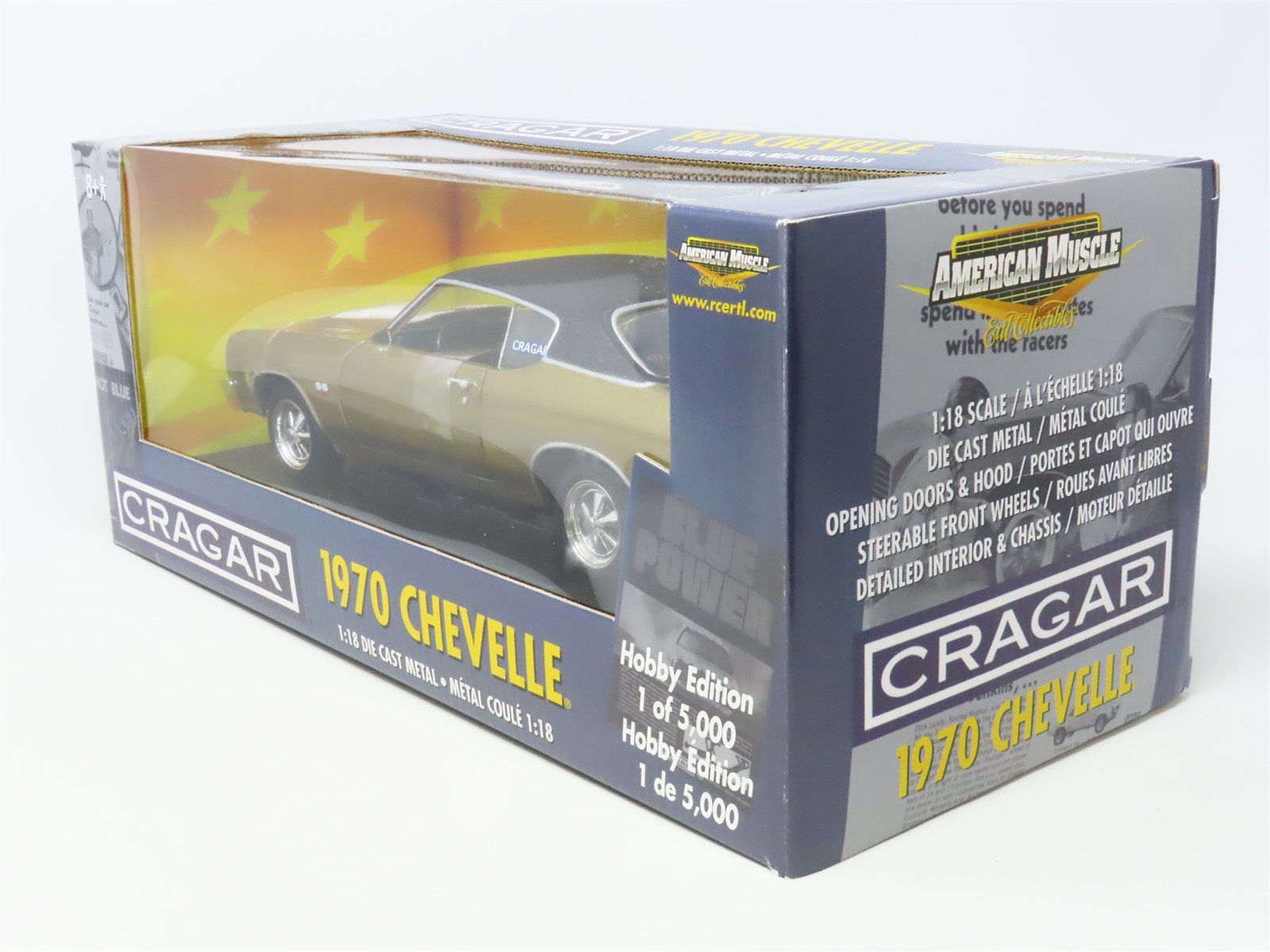 1:18 Cragar ERTL American Muscle Hobby Edition 36684 1970 Chevelle
