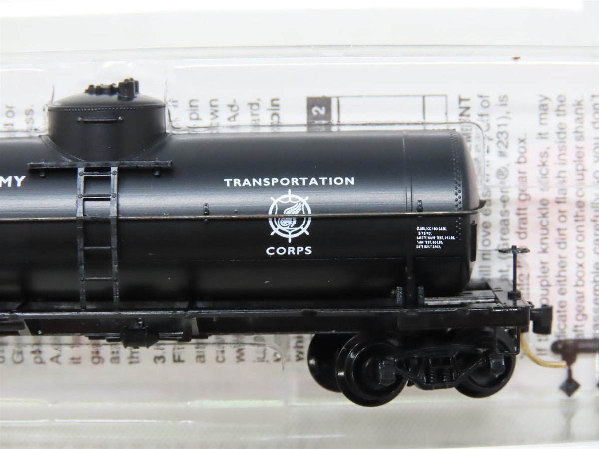 N Scale Micro-Trains MTL 65370 USAX United States Army 39&#39; Tank Car #10986