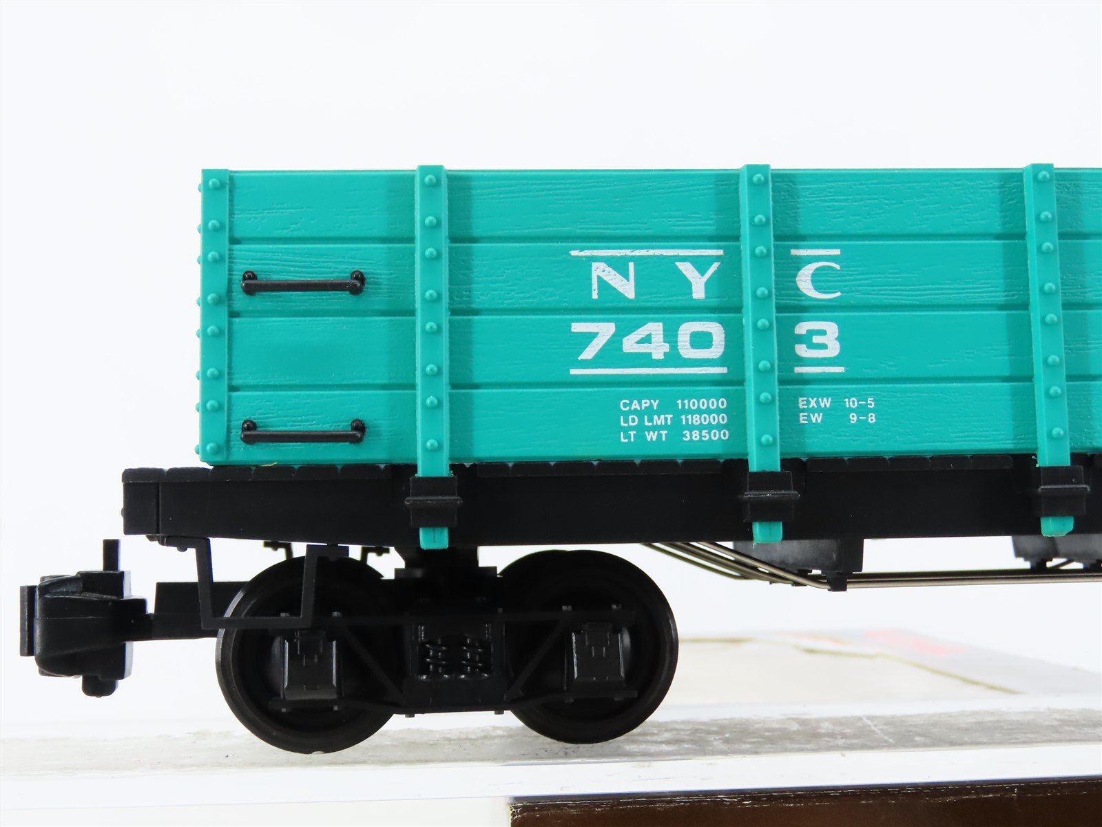 Lionel 9033 PENN CENTRAL Short Gondola Car WITH CANISTERS O-Gauge