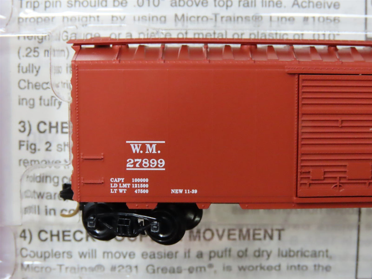 N Scale Micro-Trains MTL 20276-2 &#39;The Cat Pak&#39; Chessie System 40&#39; Box Car 3-Pack