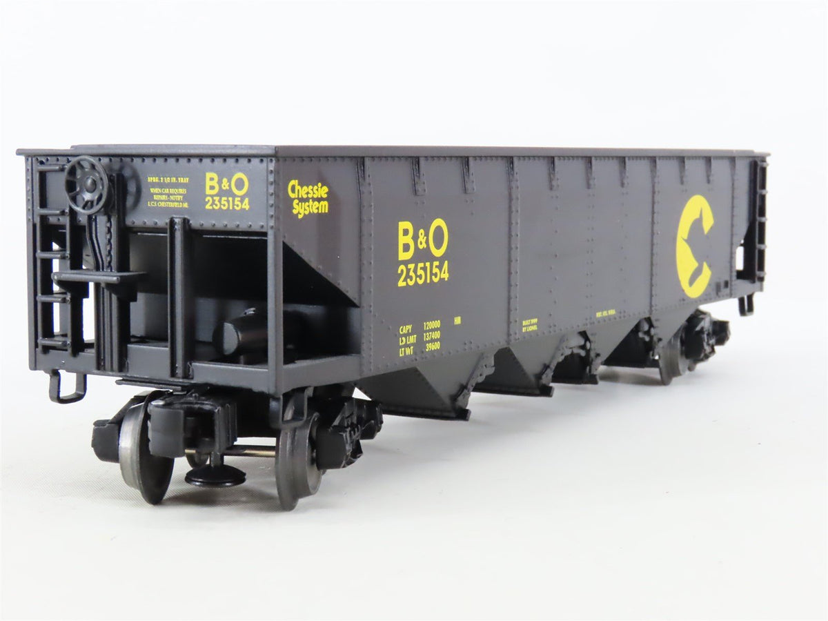 O Gauge 3-Rail Lionel 6-26985 B&amp;O Chessie System 4-Bay Open Hoppers 2-Pack