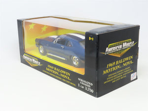 1:18 ERTL American Muscle 32475 Limited Edition 1969 Baldwin Motion Nova