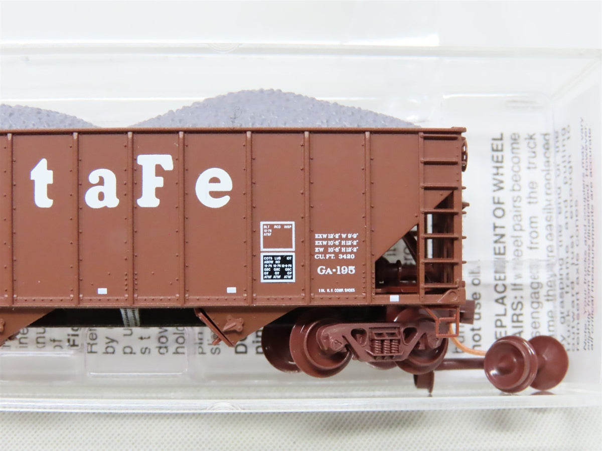 N Scale Micro-Trains MTL 108120.1 ATSF Santa Fe 100 Ton 3-Bay Hopper #179655