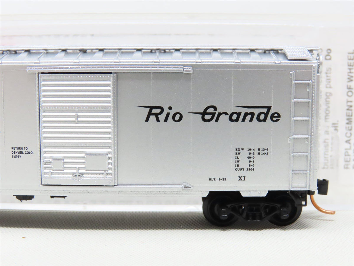 N Scale Micro-Trains MTL 20110 D&amp;RGW Cookie Box 40&#39; Standard Box Car #60034