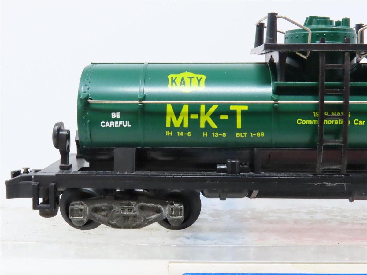 S Scale Lionel American Flyer 6-48471 MKT &quot;Katy&quot; Single Dome Tank Car #120089