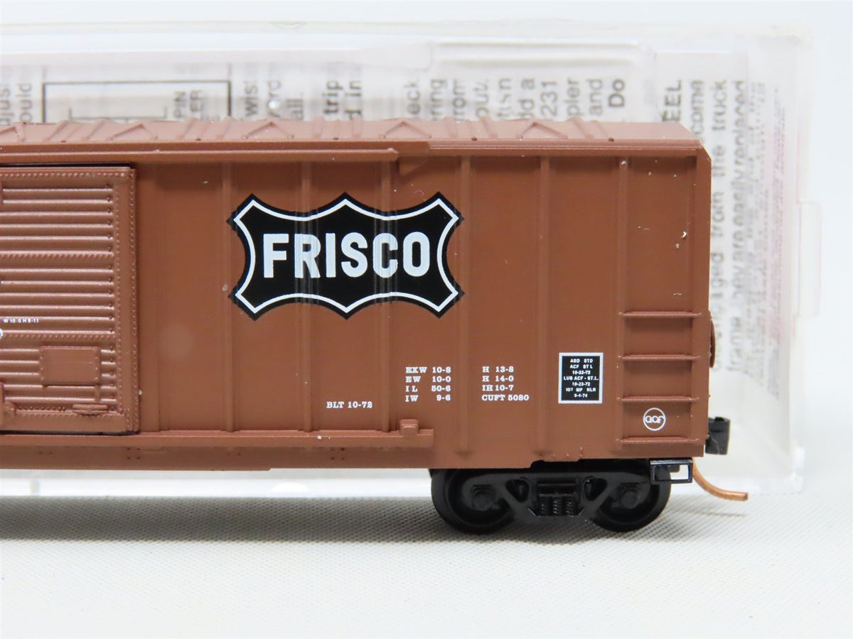 N Scale Micro-Trains MTL 25270 SL-SF Frisco 50&#39; Rib Side Box Car #42466