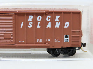 N Scale Micro-Trains MTL 25430 RI Rock Island 50' Rib Side Box Car #36187