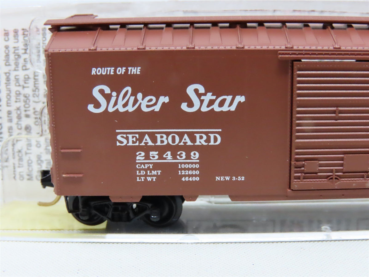 N Micro-Trains MTL 20650 SAL Seaboard Air Line &quot;Silver Star&quot; 40&#39; Box Car #25439