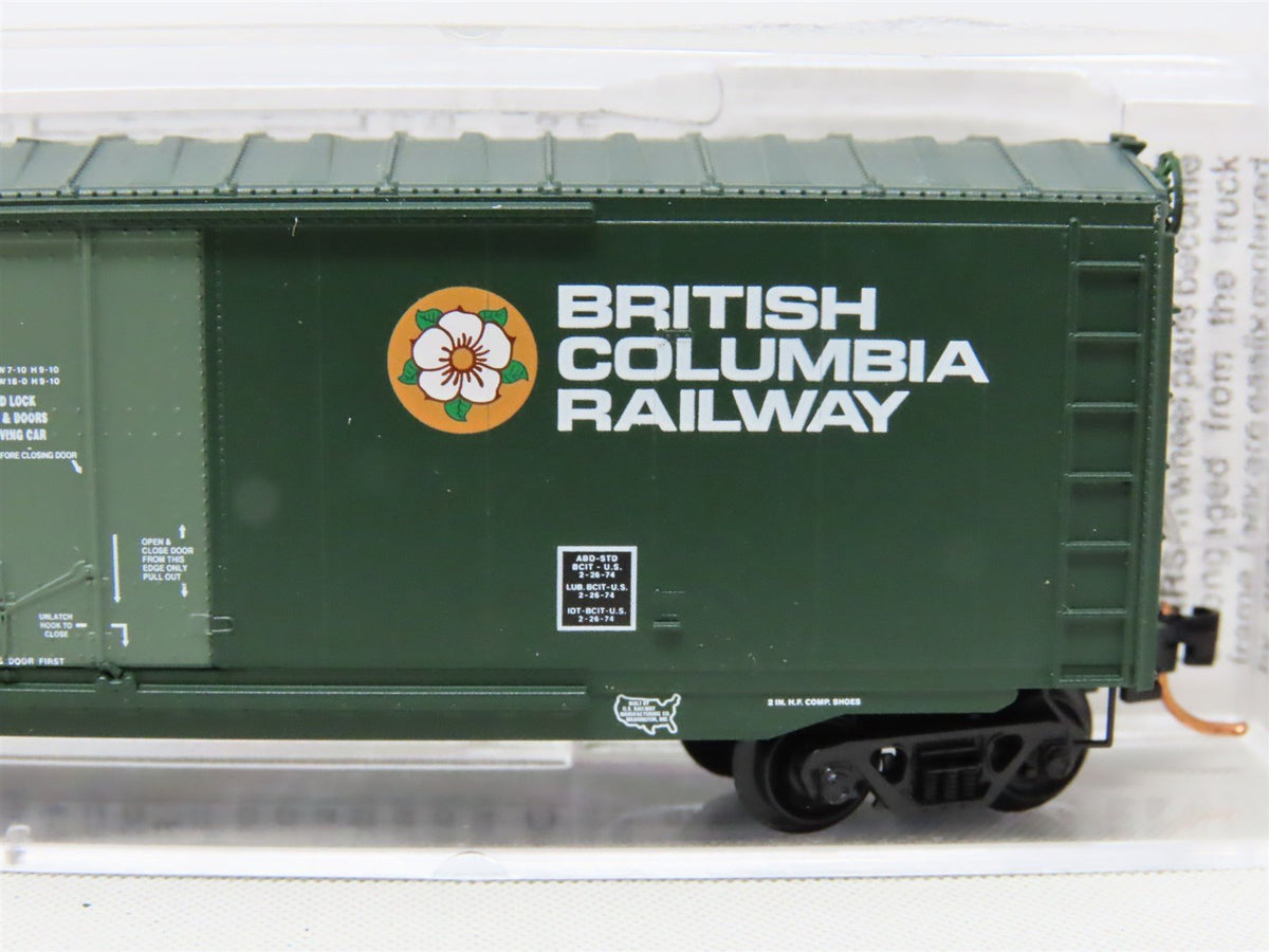 N Scale Micro-Trains MTL 75120 BCIT British Columbia 50&#39; Box Car #800516