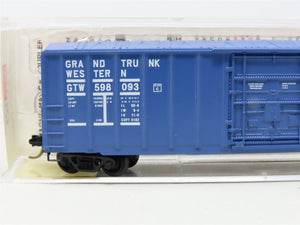 N Micro-Trains MTL 27220 GTW Grand Trunk Western 50' Rib Side Box Car #598093
