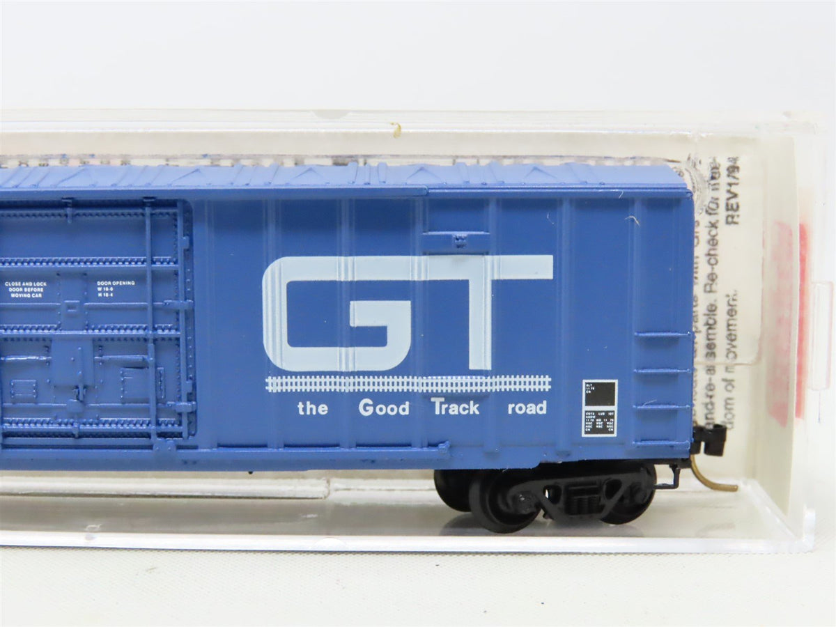N Micro-Trains MTL 27220 GTW Grand Trunk Western 50&#39; Rib Side Box Car #598093