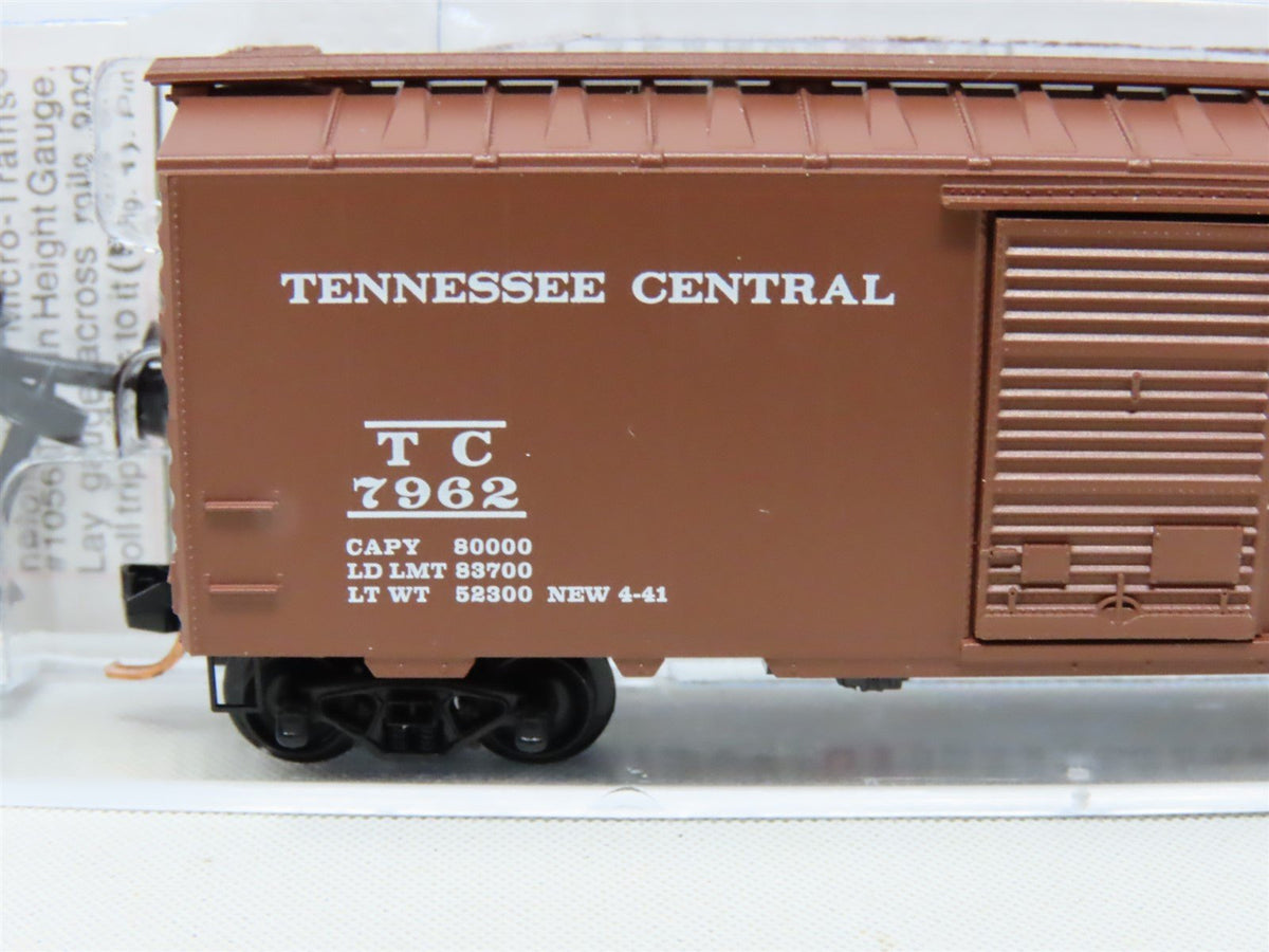 N Scale Micro-Trains MTL 20720 TC Tennessee Central 40&#39; Standard Box Car #7962