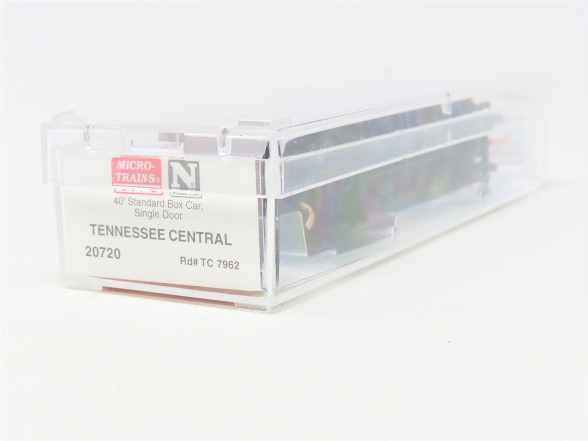 N Scale Micro-Trains MTL 20720 TC Tennessee Central 40&#39; Standard Box Car #7962