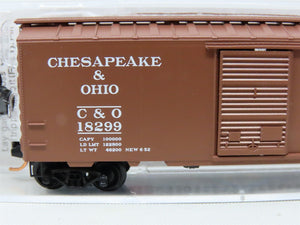 N Scale Micro-Trains MTL 20440 C&O Chesapeake & Ohio 40' Standard Box Car #18299