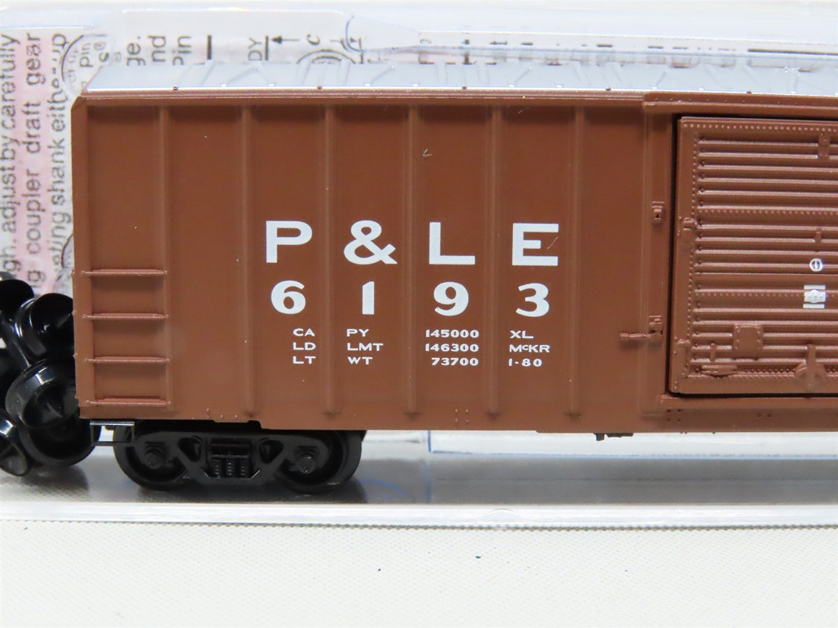 N Scale Micro-Trains MTL 25290 P&amp;LE Pittsburgh &amp; Lake Erie 50&#39; Box Car #6193