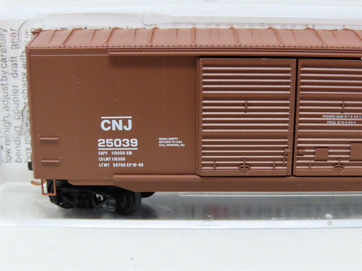 N Scale Micro-Trains MTL 37040 CNJ Jersey Central 50&#39; Standard Box Car #25039
