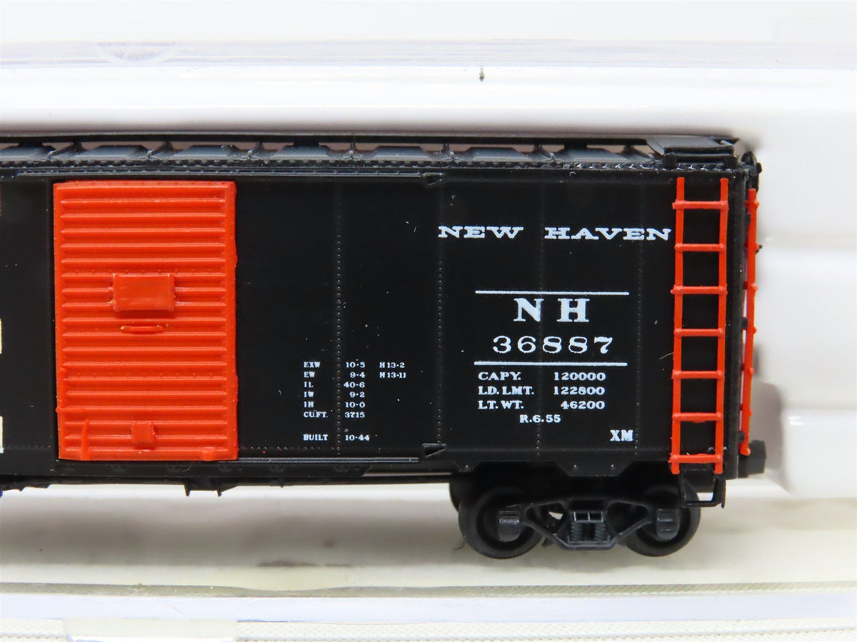 N Scale InterMountain BLW-1051 NH New Haven 40&#39; Single Door Box Car #36887
