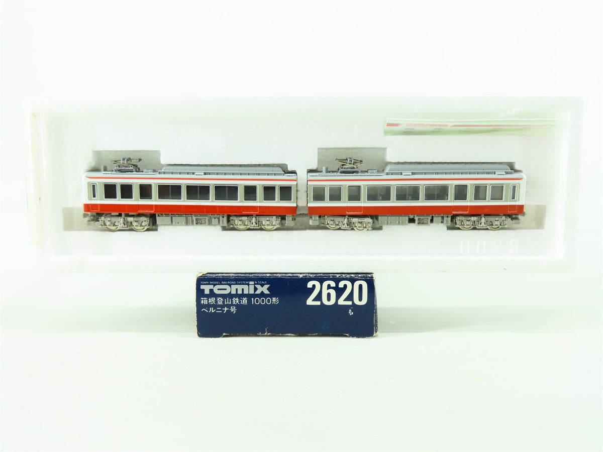 N Tomix 2620 Hakone Tozan Railway &quot;Bernina&quot; 1000 Series 2-Unit Electric Rail Car