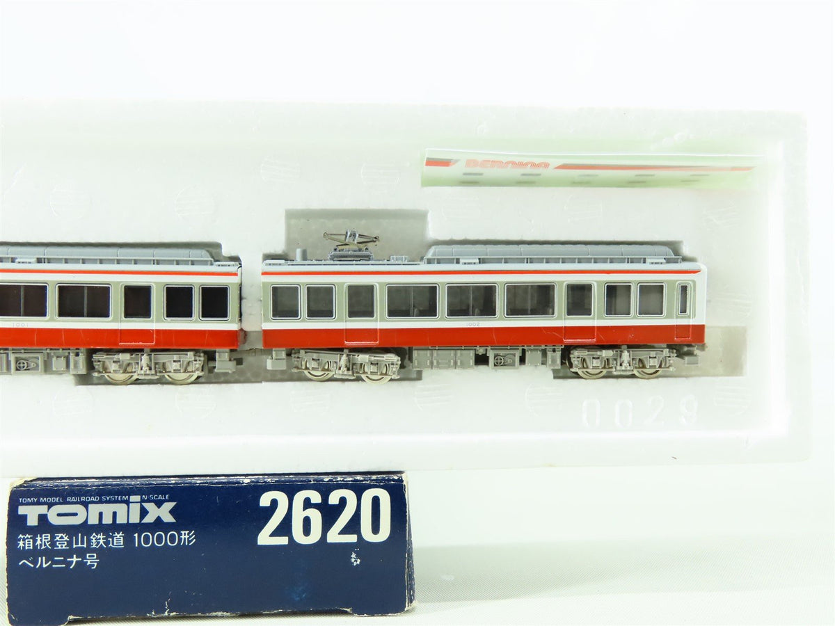 N Tomix 2620 Hakone Tozan Railway &quot;Bernina&quot; 1000 Series 2-Unit Electric Rail Car