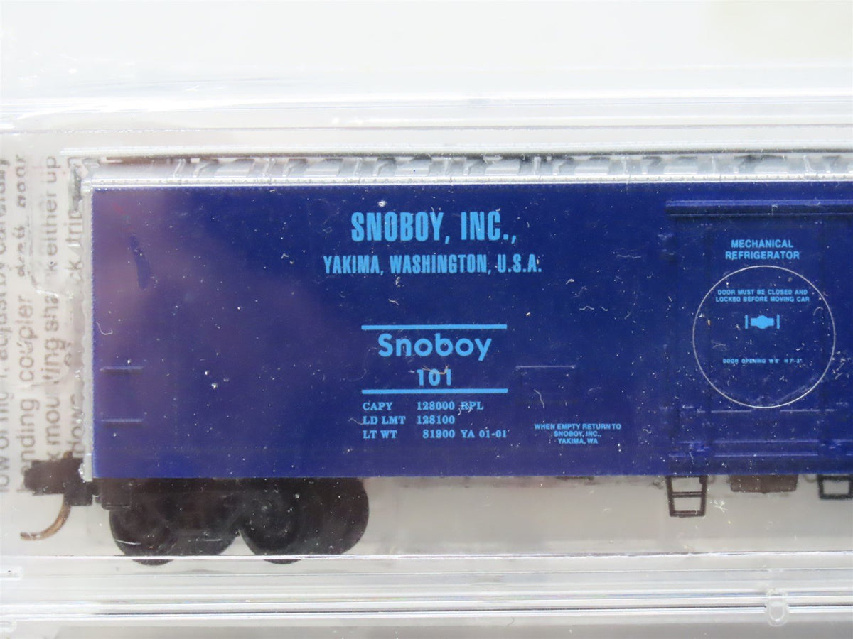 N Micro-Trains MTL #69112 Snoboy &amp; Snomaid Mechanical Reefer 2-Pack - SEALED