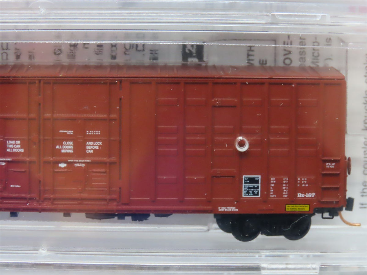 N Micro-Trains MTL NSC 06-36 ATSF Santa Fe &quot;Acequia&quot; 60&#39; Box Car 4-Pack - SEALED