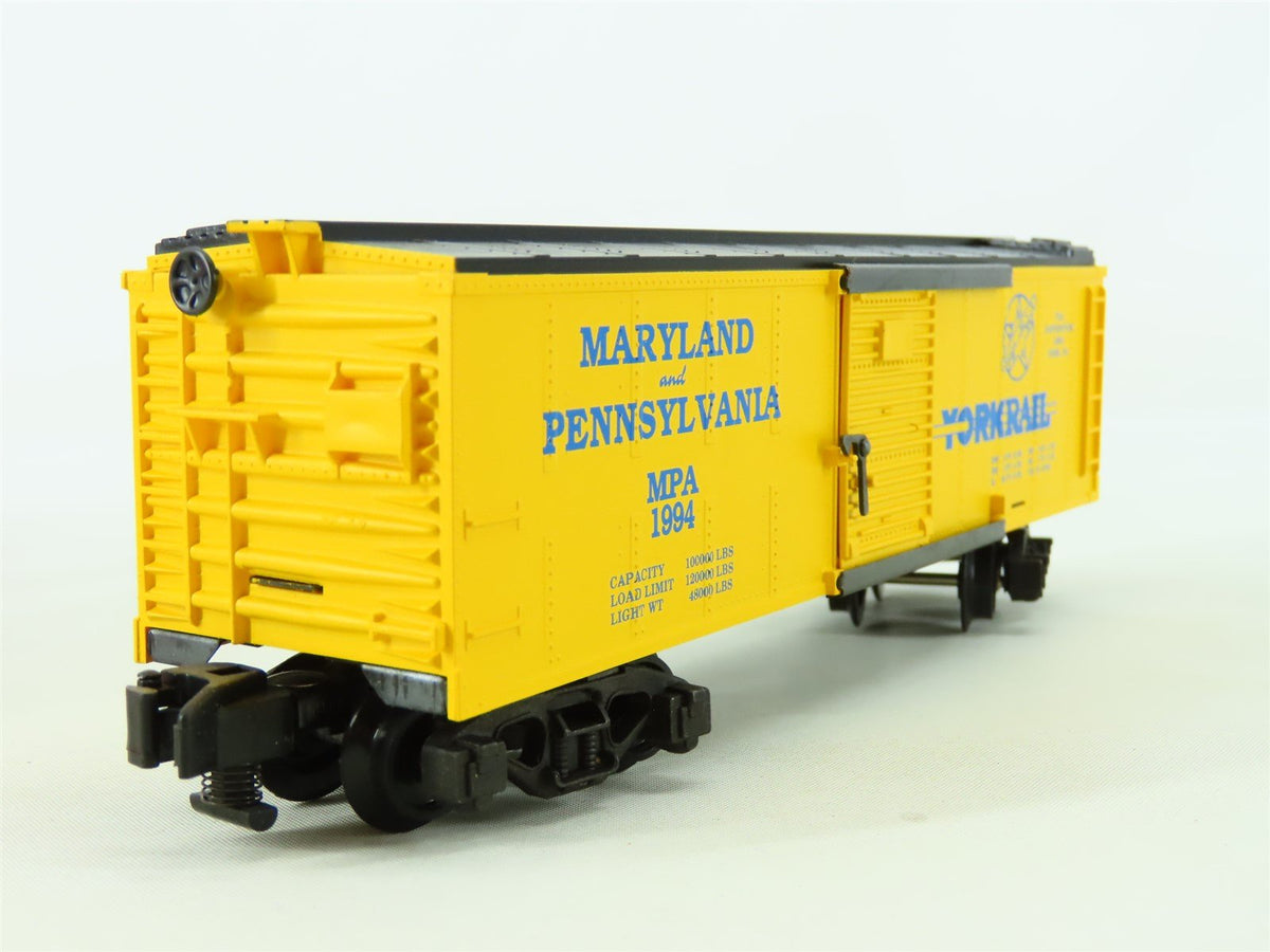 S Scale American Flyer 6-48487 MPA &quot;Ma &amp; Pa Yorkrail&quot; TCA 40&#39; Box Car #1994