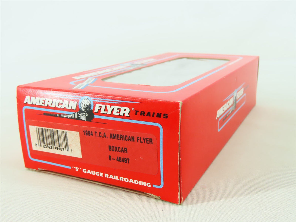 S Scale American Flyer 6-48487 MPA &quot;Ma &amp; Pa Yorkrail&quot; TCA 40&#39; Box Car #1994