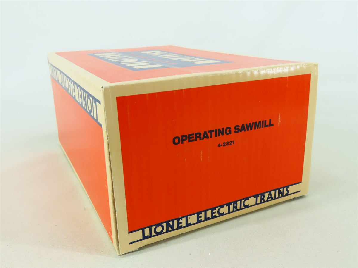 S 1/64 Scale Lionel American Flyer 4-2321 Operating Sawmill